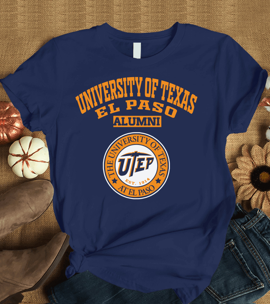 University of Texas El Paso UTEP Alumni Est. 1914 T-Shirt