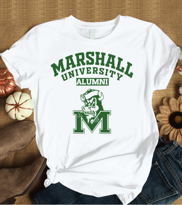 T-Shirt: Marshall University Alumni Buffalo Logo M T-Shirt Marshall University Alumni Buffalo Logo M T-Shirt