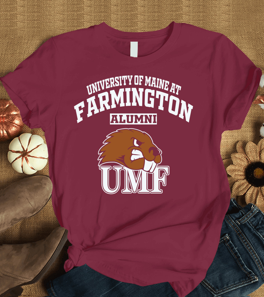 UNIVERSITY OF MAINE AT FARMINGTON ALUMNI UMF Beavers T-Shirt