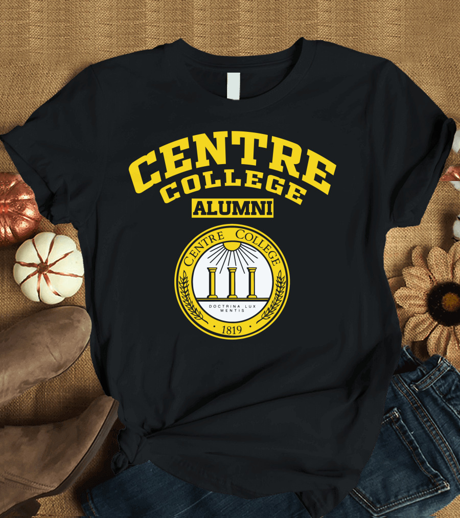 Centre College Alumni Doctrina Lux Mentis Seal 1819 T-Shirt