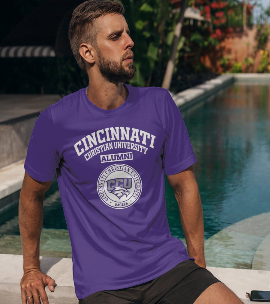 Cincinnati Christian University CCU Eagles Alumni T-Shirt
