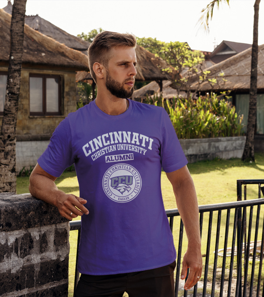 Cincinnati Christian University CCU Eagles Alumni T-Shirt