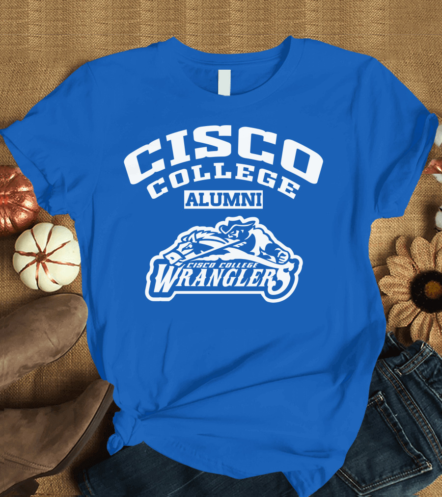 Cisco College Alumni Wrangler T-Shirt