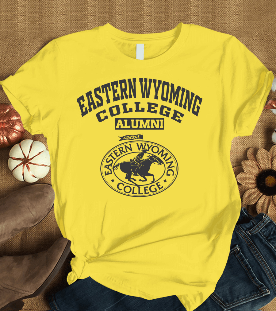EASTERN WYOMING COLLEGE ALUMNI LANCERS RIDER T-Shirt