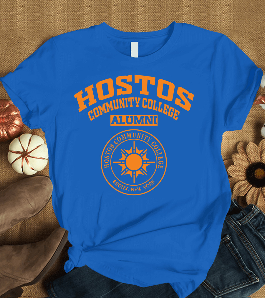 Hostos Community College Alumni Bronx New York Sun T-Shirt