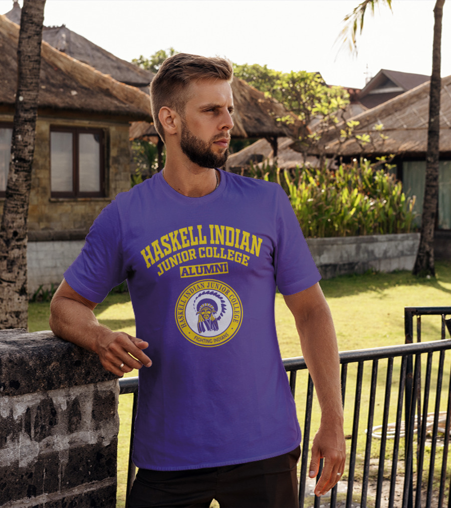 Haskell Indian Junior College Alumni Fighting Indians T-Shirt