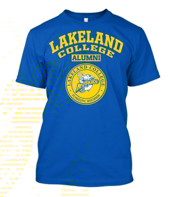 Lakeland College Alumni Muskie Plymouth Wisconsin T-Shirt