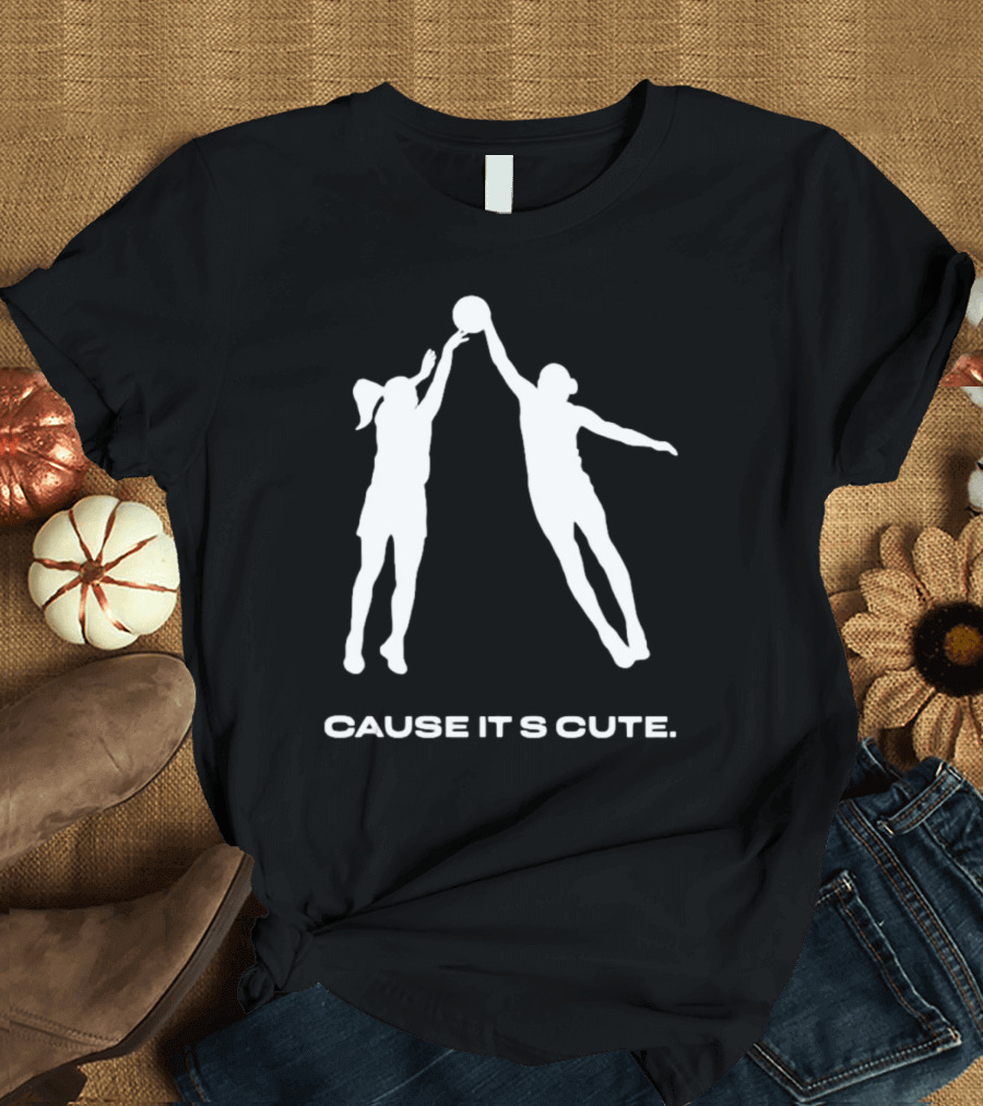 Three-fifths Mafia Cause It’s Cute Basketball Players Reaching for Ball T-Shirt