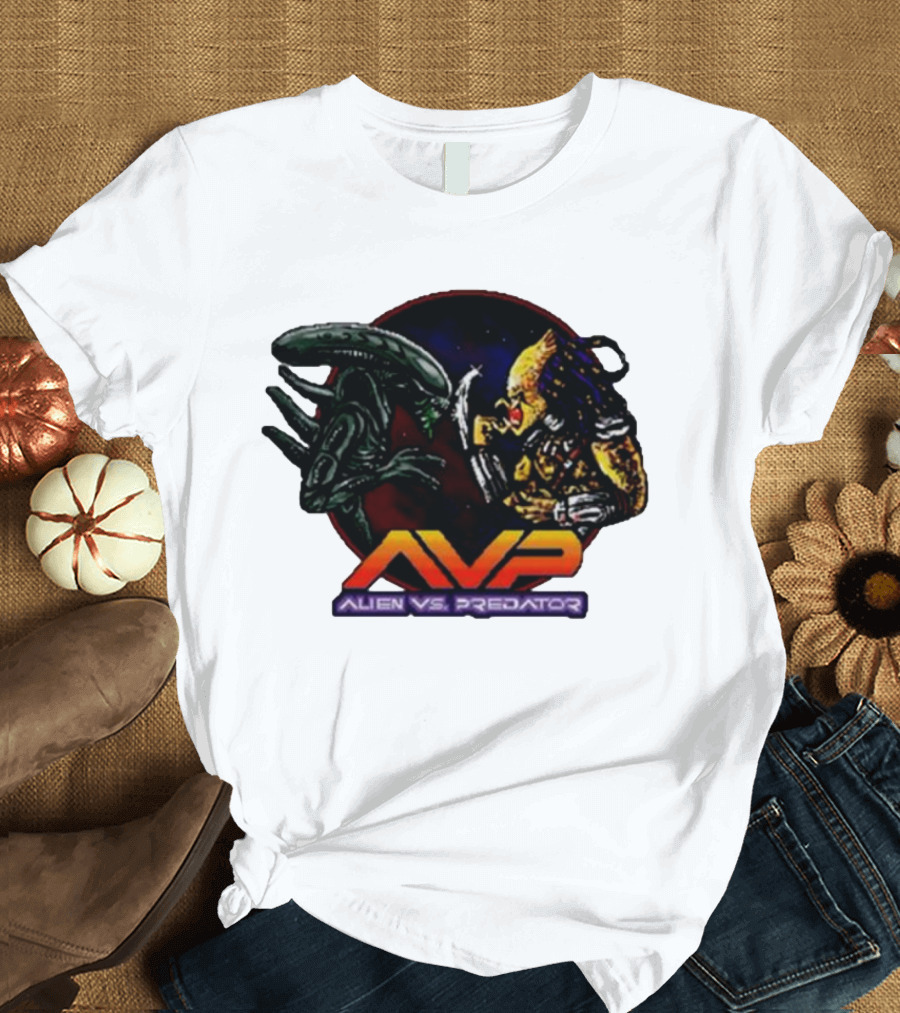 Alien Vs Predator AVP Showdown Clash T-Shirt