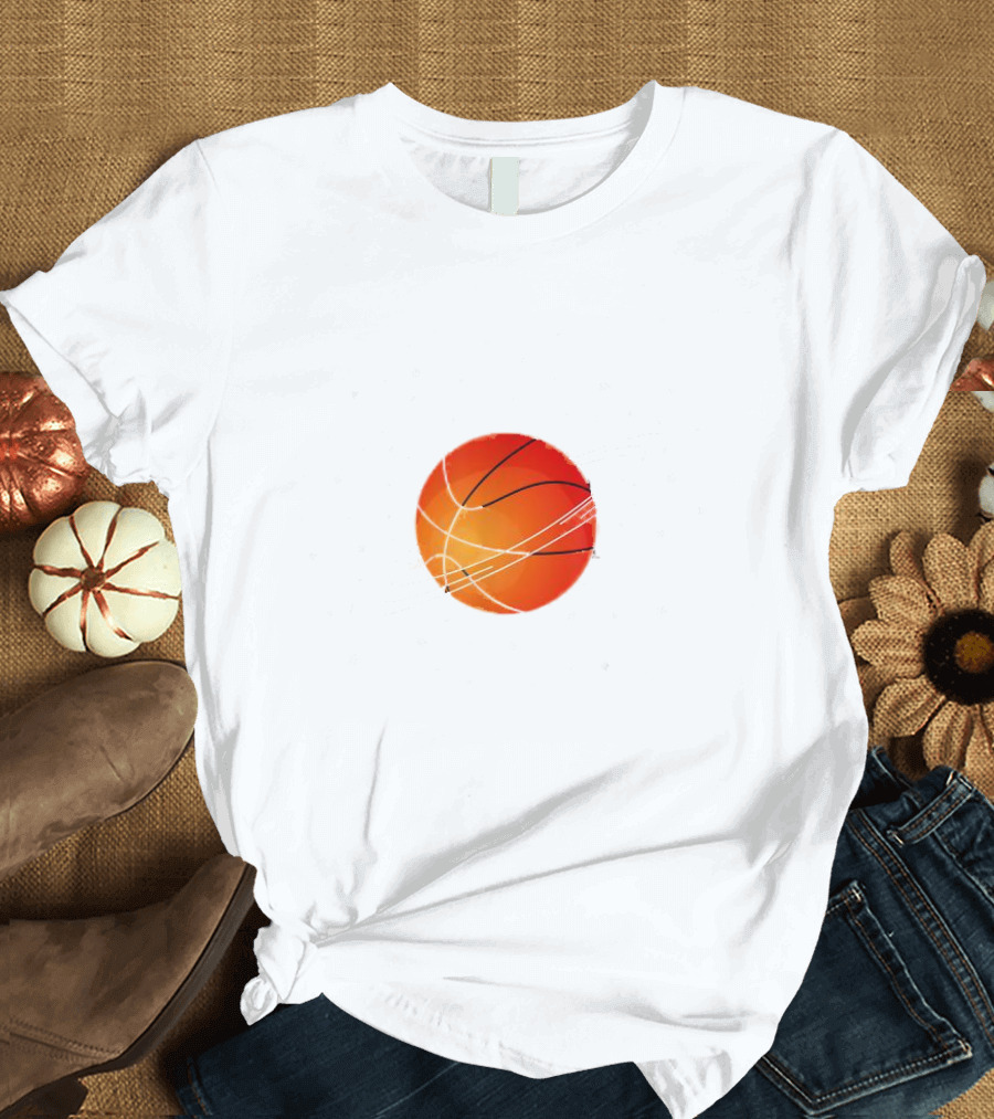 Basketball Lovers Basketball Player Galaxy Planet Basketball Space T-Shirt