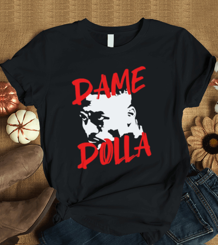 Dame Dolla Face Portrait Star Blazers T-Shirt