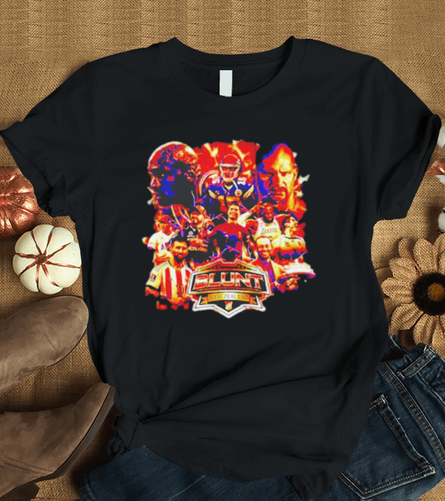 Blunt Breaks GOATS New Zealand Legends T-Shirt