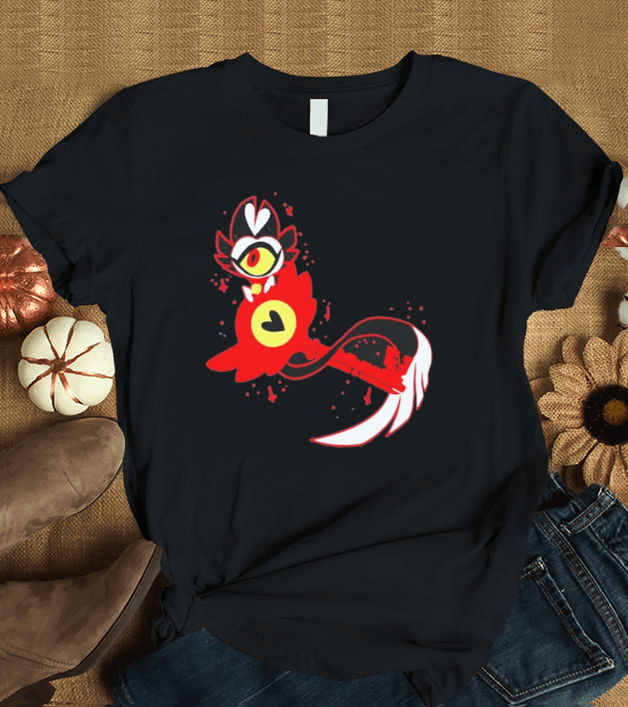 Hazbin Hotel Staff Alastor Radio Demon Character T-Shirt