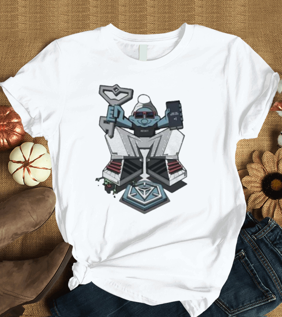 Resistance Agent Boss Character Ingress Anime Style Image T-Shirt