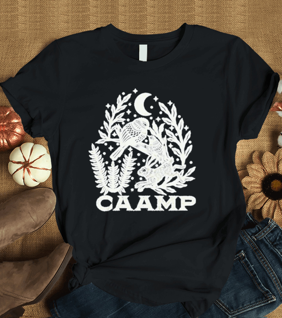 CAAMP Bird Moon Nature Scene T-Shirt