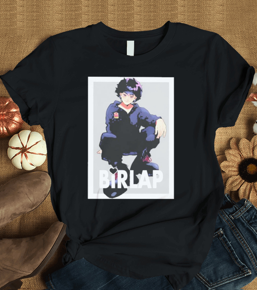 The King’s Choice Birlap Anime Character with Heart T-Shirt