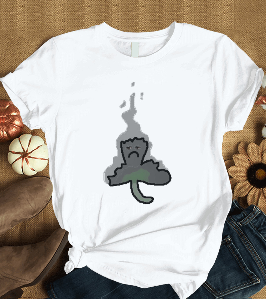 Cooked Boston Celtics Wilted Shamrock Smoke T-Shirt