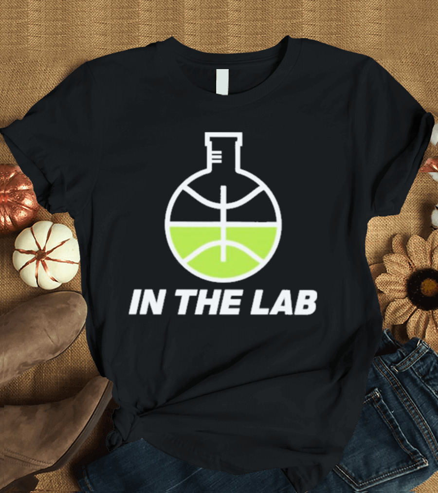 In The Lab Basketball Beaker T-Shirt