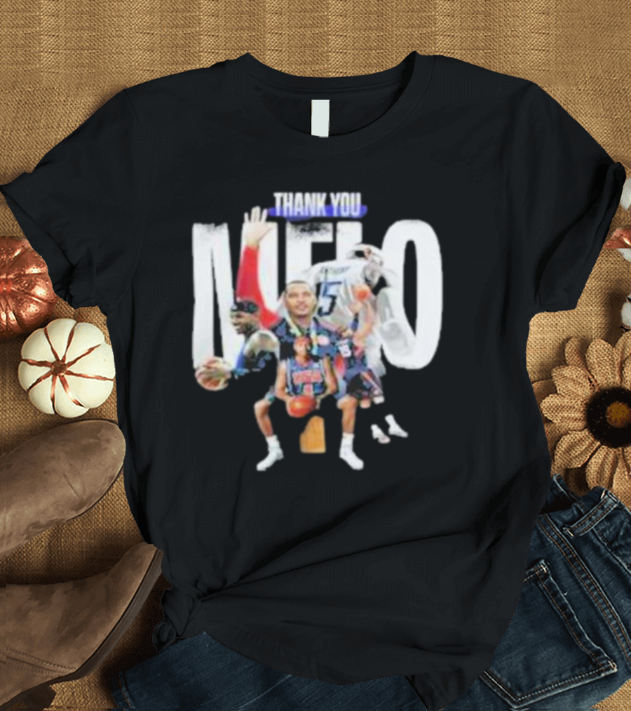 Thank You Melo Basketball Legend Carmelo Anthony T-Shirt