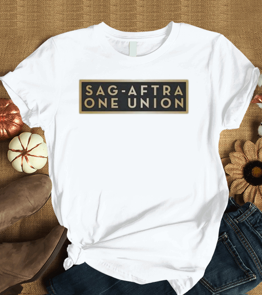 SAG-AFTRA One Union John Lowrie T-Shirt
