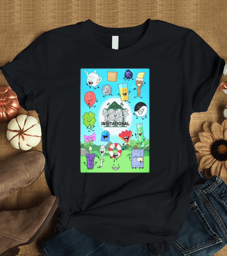 Inanimate Insanity Invitational Creator Ink Characters Compilation T-Shirt