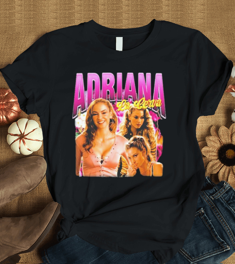 Adriana La Cerva Sopranos Central Character Collage T-Shirt