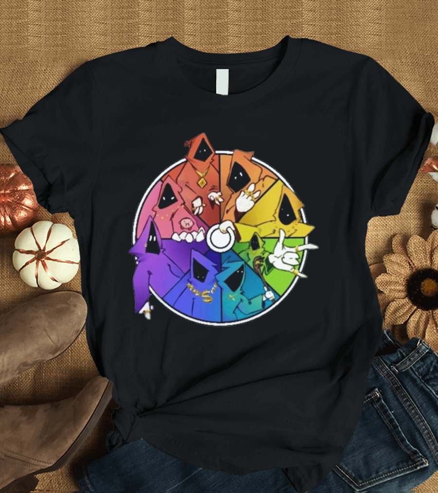 Shadow Wizard Money Gang Rainbow Circle T-Shirt