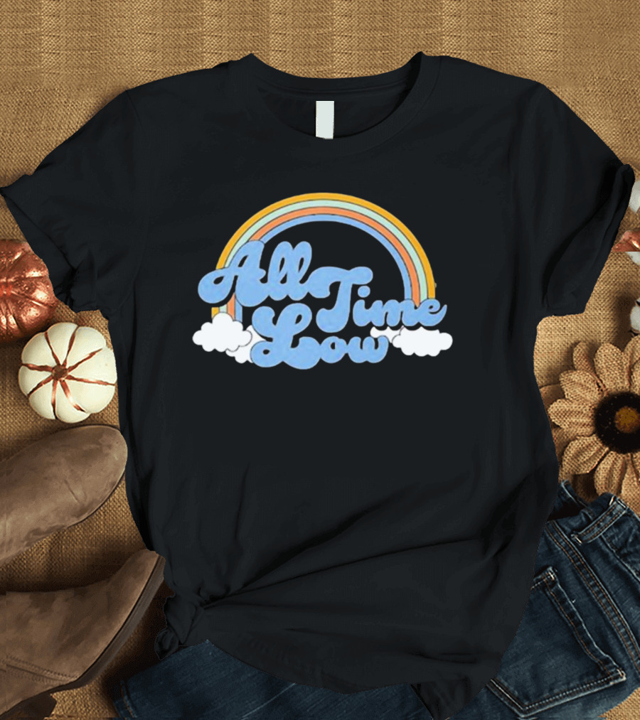 All Time Low Rainbow Clouds T-Shirt