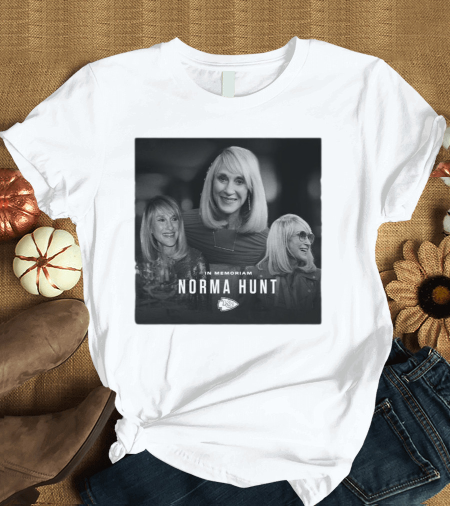 In Memoriam Norma Hunt Kansas City Chiefs T-Shirt
