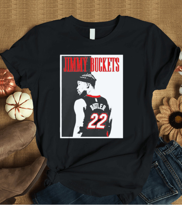 T-Shirt: Jimmy Butler Buckets 22 Basketball Jersey T-Shirt Jimmy Butler Buckets 22 Basketball Jersey T-Shirt