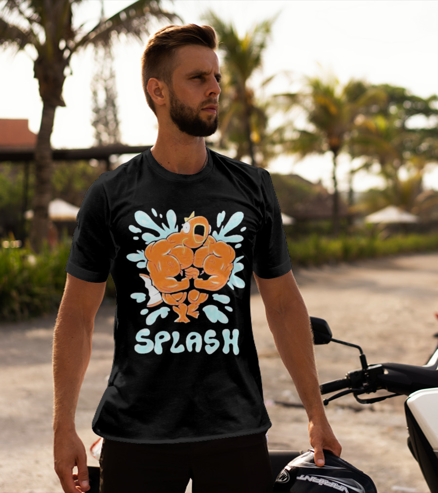Magikarp Splash Buff Fish Comic T-Shirt