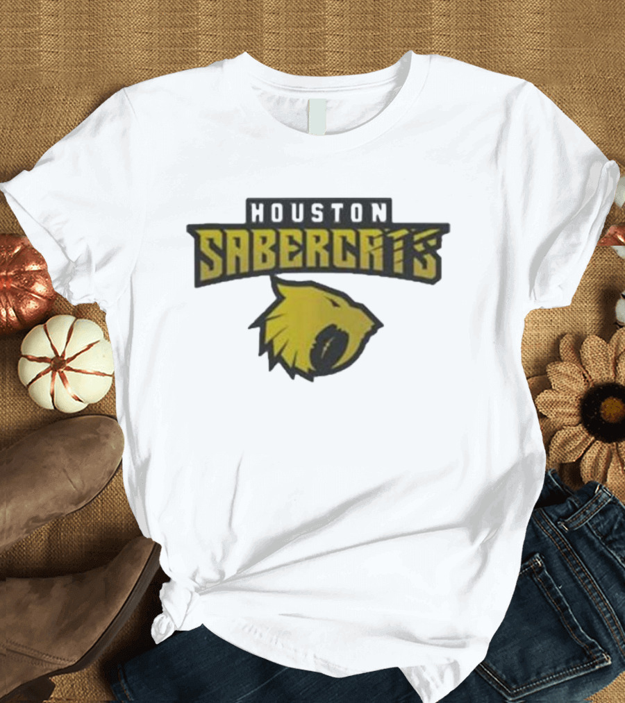 Houston SaberCats Yellow T-Shirt