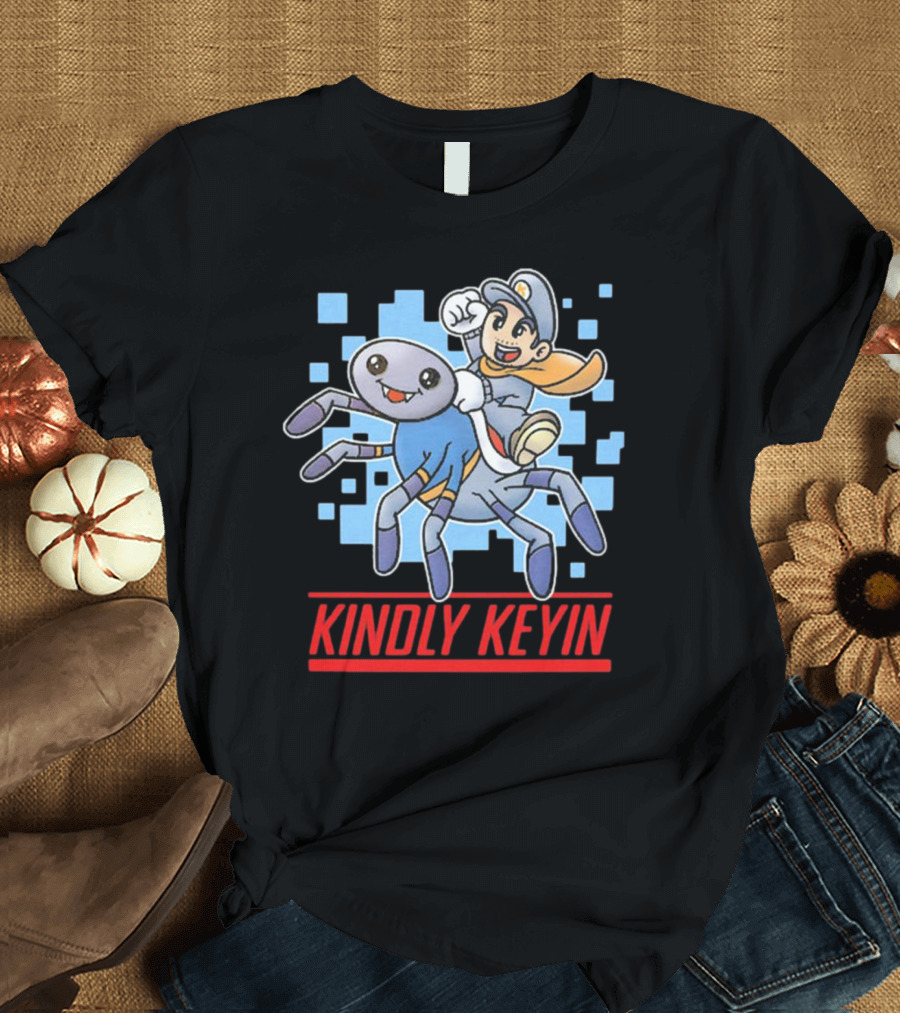 Kindly Keyin Keyin and Charlie Super Retro Adventure T-Shirt