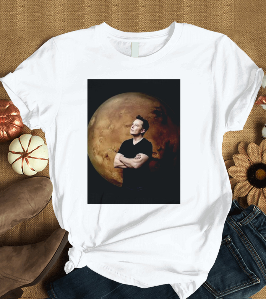 Elon Musk Mars Vision T-Shirt
