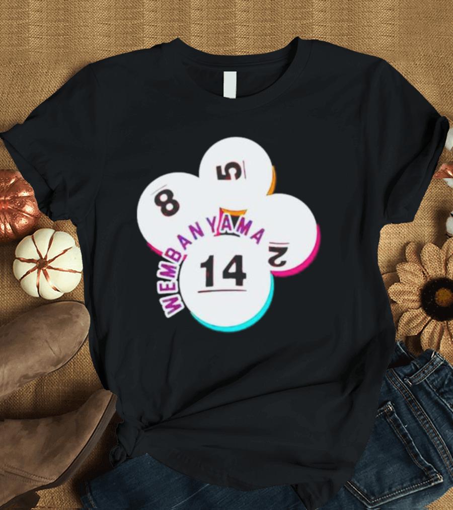 San Antonio Spurs Wembanyama 8 5 2 14 T-Shirt