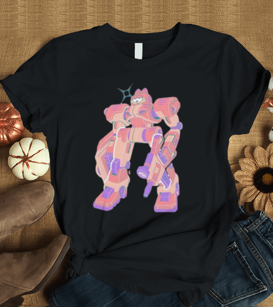 Aquiboni Garf Mecha Robot Fusion T-Shirt