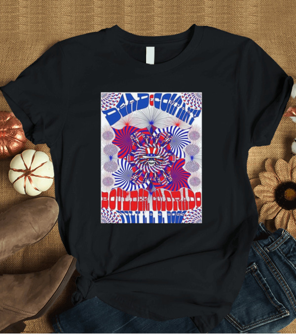 T-Shirt: Bad Company Boulder Colorado 2002 Psychedelic Pattern T-Shirt Bad Company Boulder Colorado 2002 Psychedelic Pattern T-Shirt