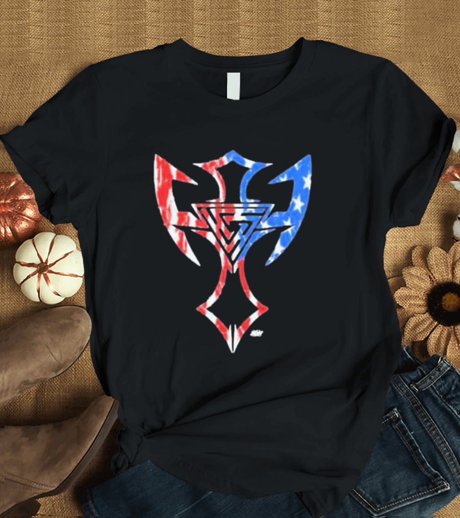 The Hardys American Flag Symbol USA T-Shirt