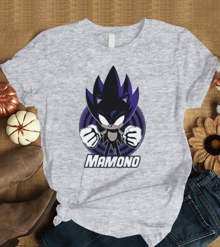 Mamono Dark Super Shadow Style Character T-Shirt