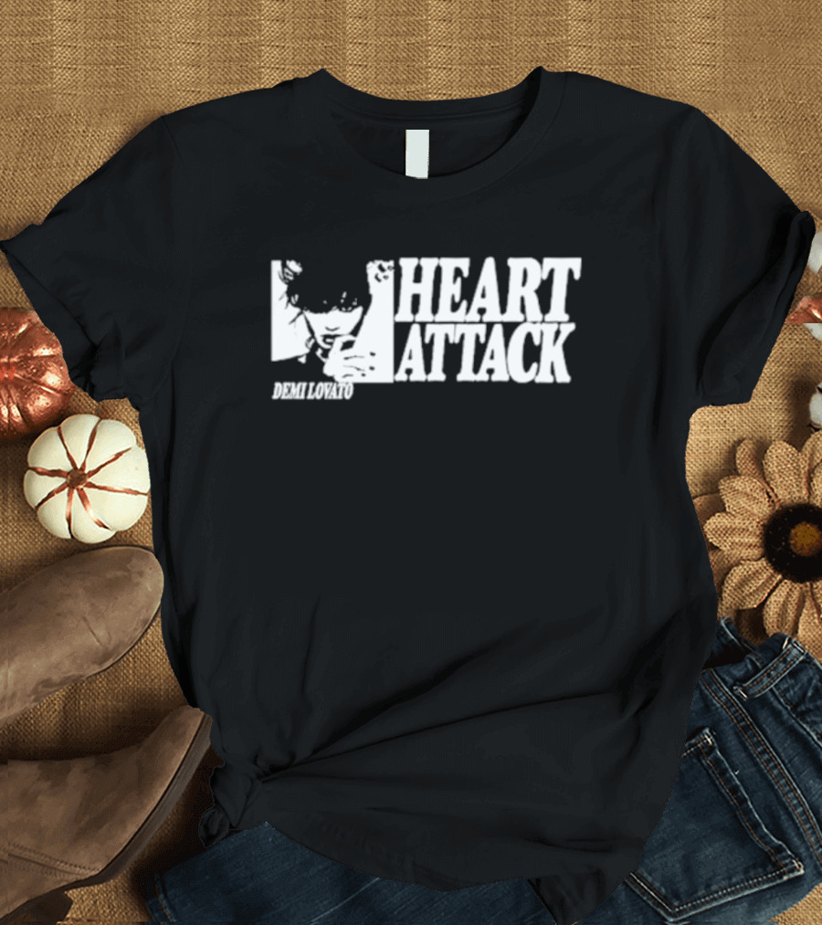 Demi Lovato Heart Attack Rock Version T-Shirt