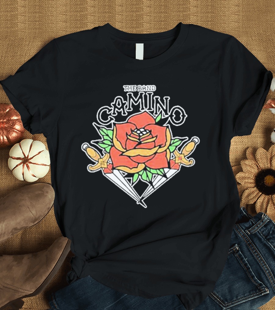 The Band Camino Rose and Dagger T-Shirt