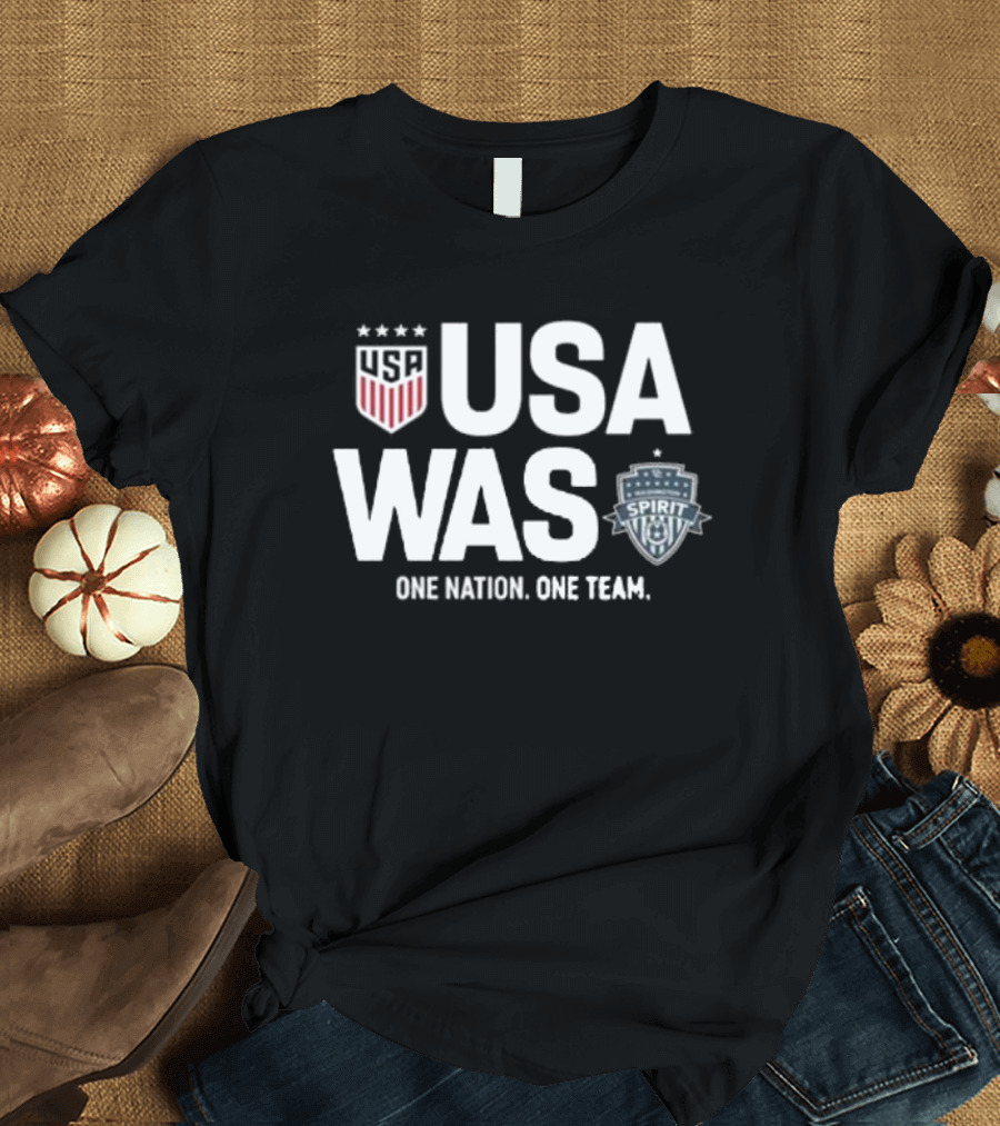 USA WAS One Nation One Team Spirit T-Shirt