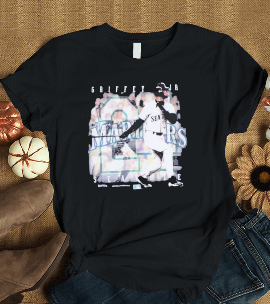 Ken Griffey Jr Seattle Mariners Number 24 Baseball Legend T-Shirt