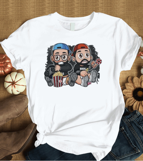 T-Shirt: JK Bros Caca Babies Popcorn Lollipop Cap Duo Bros T-Shirt JK Bros Caca Babies Popcorn Lollipop Cap Duo Bros T-Shirt