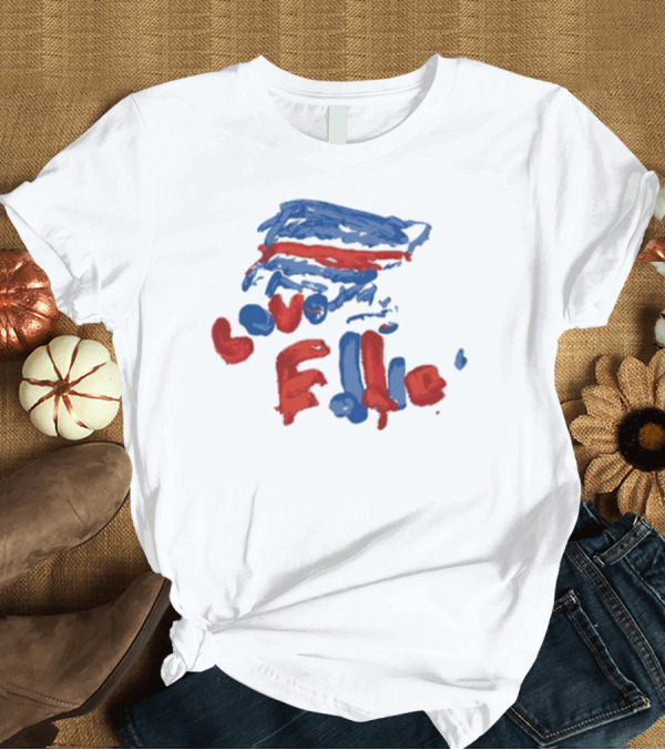 T-Shirt: Love Eddie Cone Denim T-Shirt Love Eddie Cone Denim T-Shirt