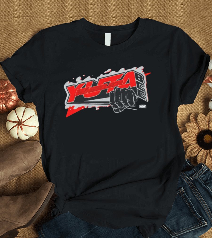 Yuta BCC AEW Bold Fist T-Shirt