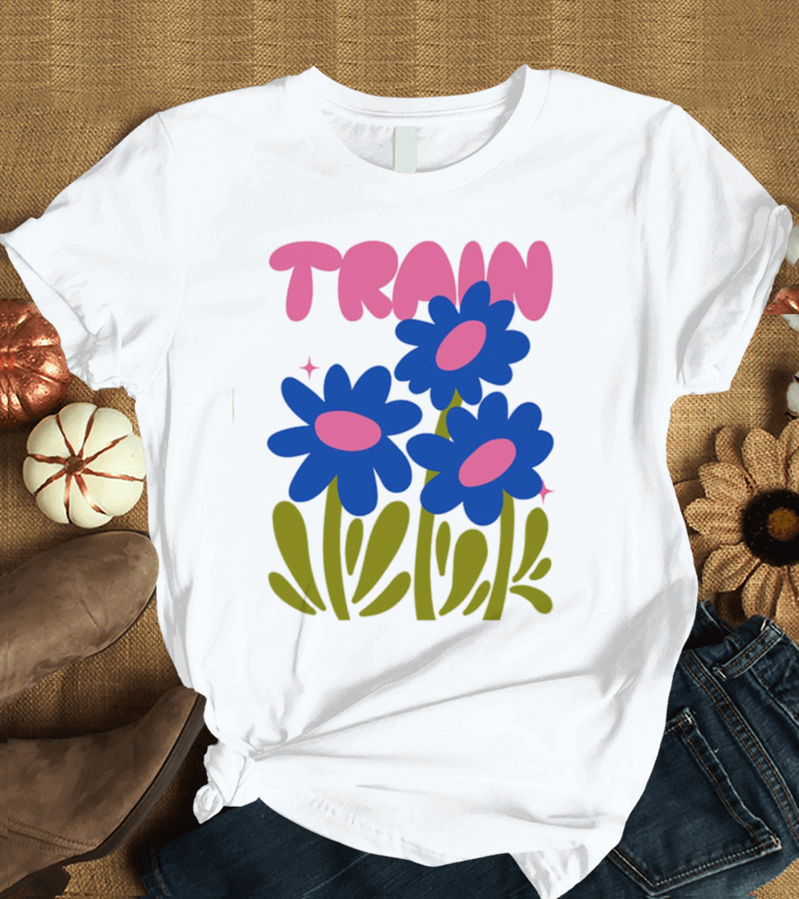 TRAIN Savemesanfrancisco Flowers T-Shirt