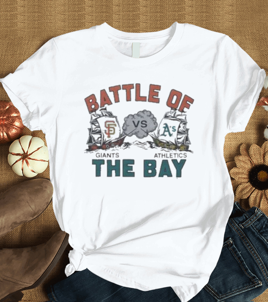 Battle of the Bay Giants vs Athletics T-Shirt