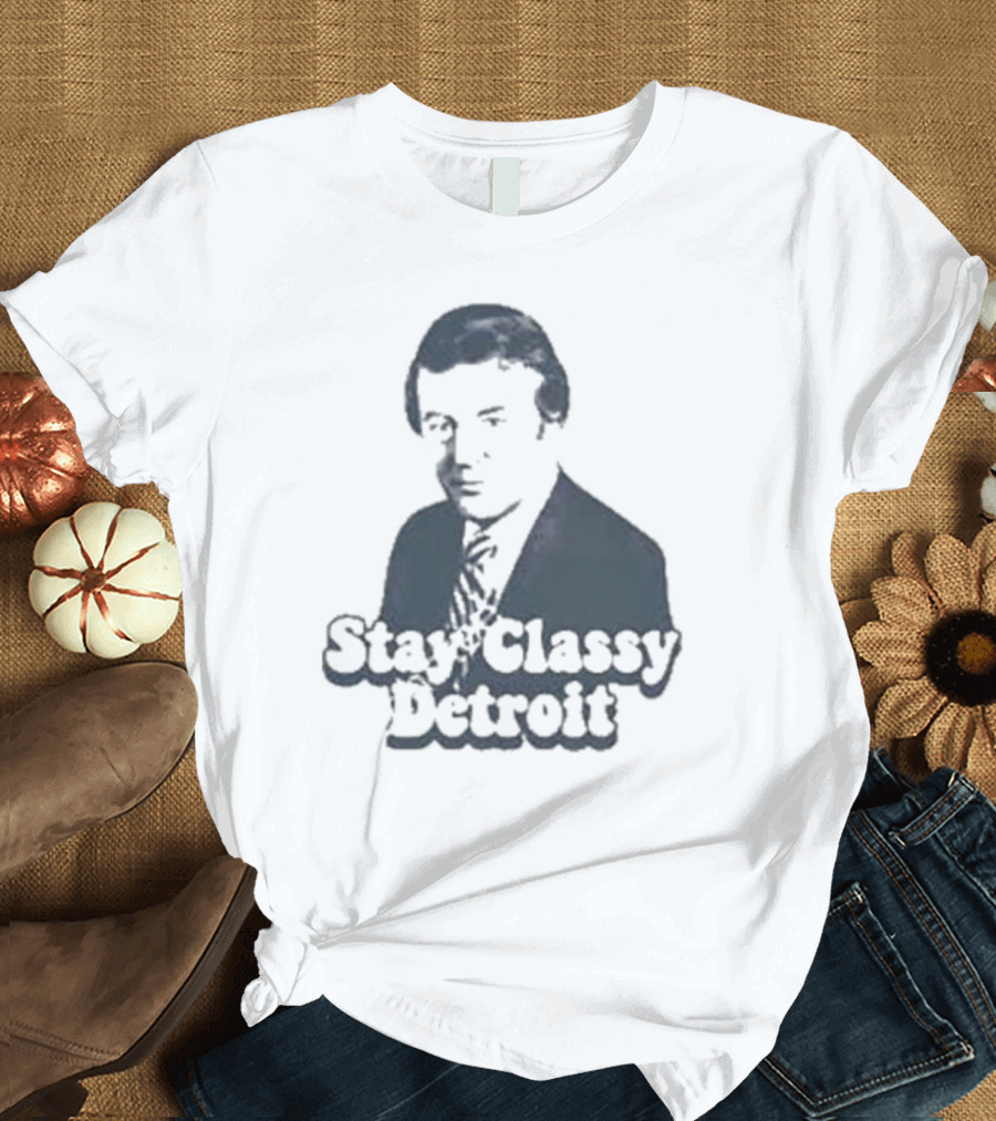 Ryan Ermanni Bill Bonds Stay Classy Detroit T-Shirt