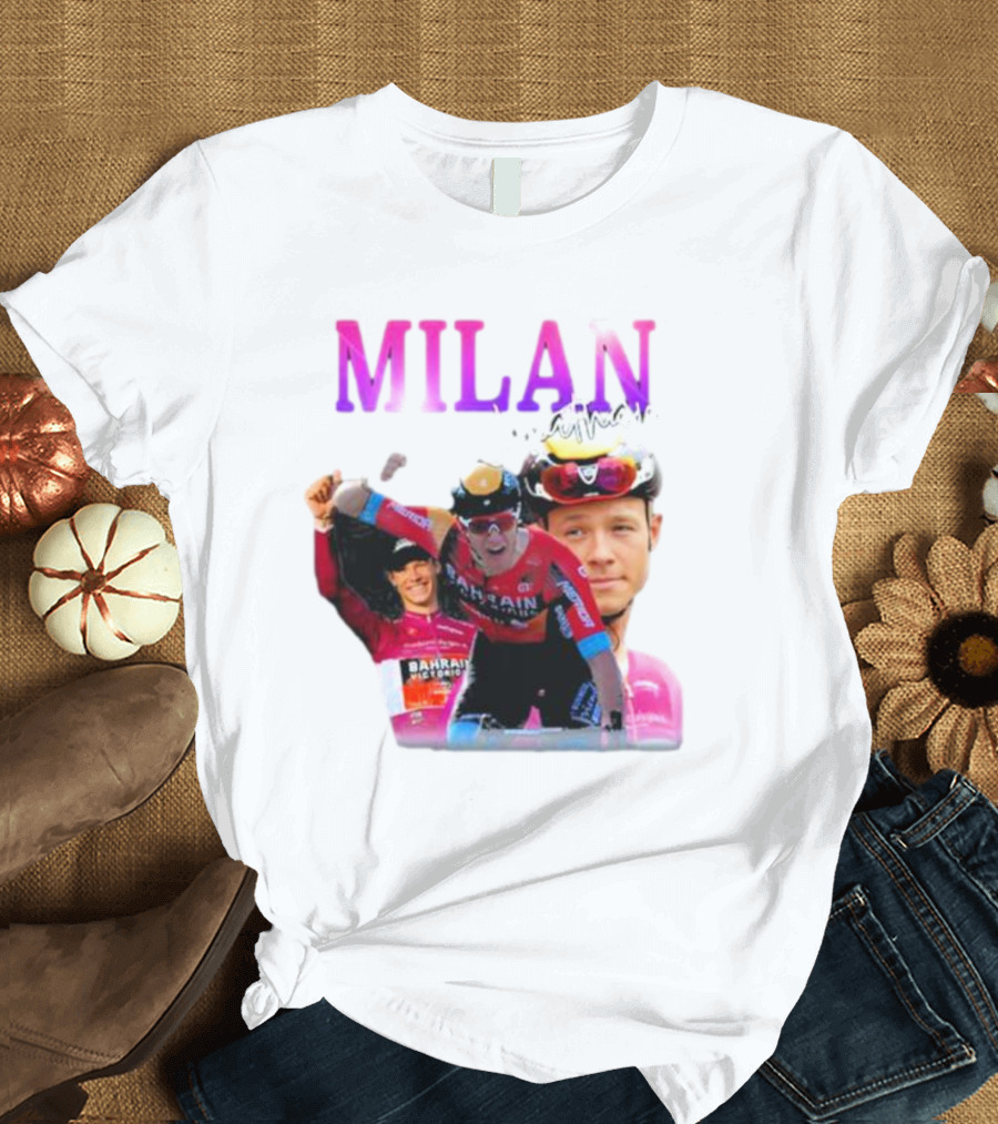 Milan Jonathan Bahrain Cycling Victory T-Shirt